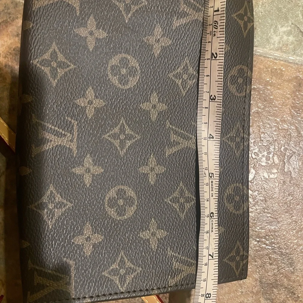 Monogram Crossbody Bag - Brown - Picture 6 of 6
